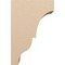 Ekena Millwork 11"W x 22"D x 33"H Classic Asheboro Rough Cedar Woodgrain TimberThane Corbel, Primed Tan CORUR11X22X33ASHRCPR - alternate 4